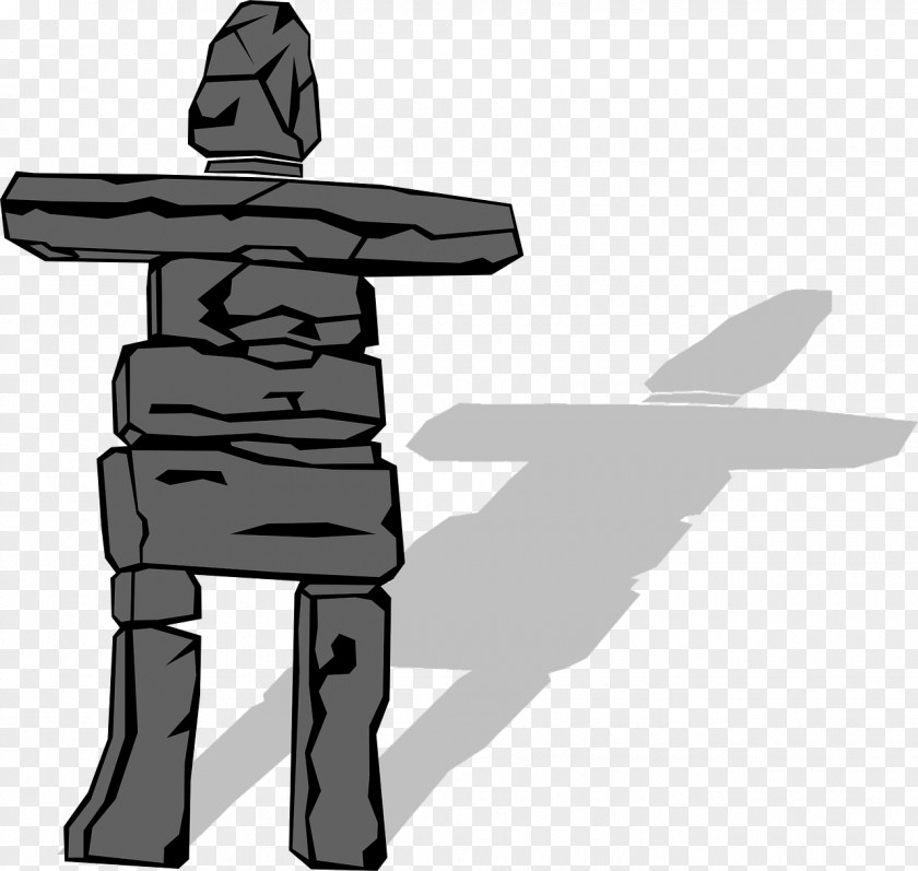 Statue Inuksuk Nunavut Clip Art PNG