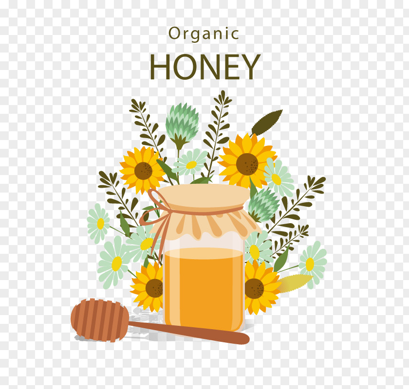 Vector Honey Pot PNG