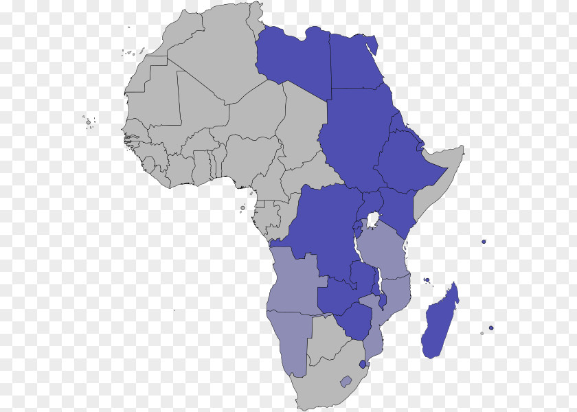 Africa Map Clip Art PNG