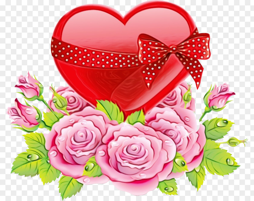 Cut Flowers Rose Valentine's Day PNG