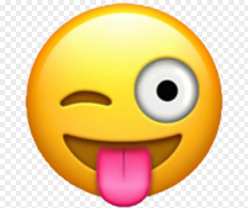 Emoji Smiley Wink Emoticon Face PNG