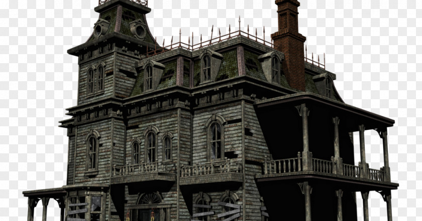 Horror House Manor Haunted The Mansion PNG