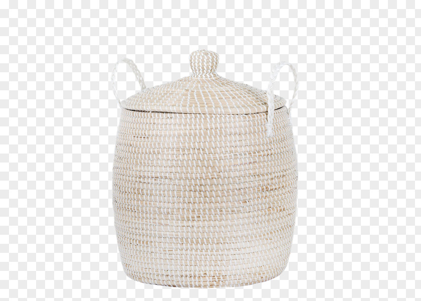 Lid Hamper Wicker Basket Rattan PNG