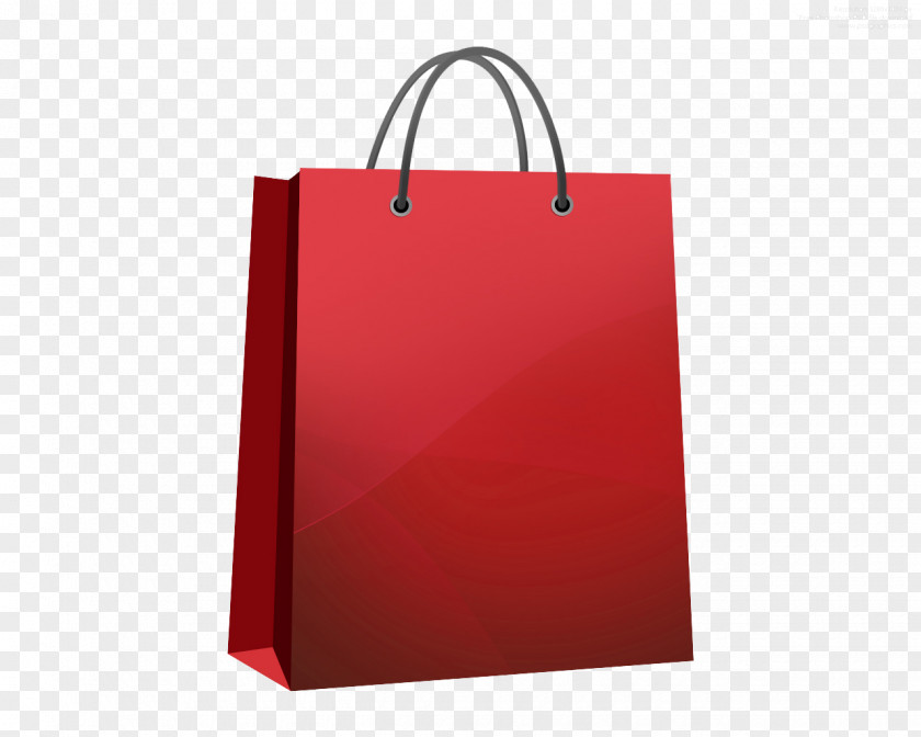 Shopping Bag Hd Red Tote PNG