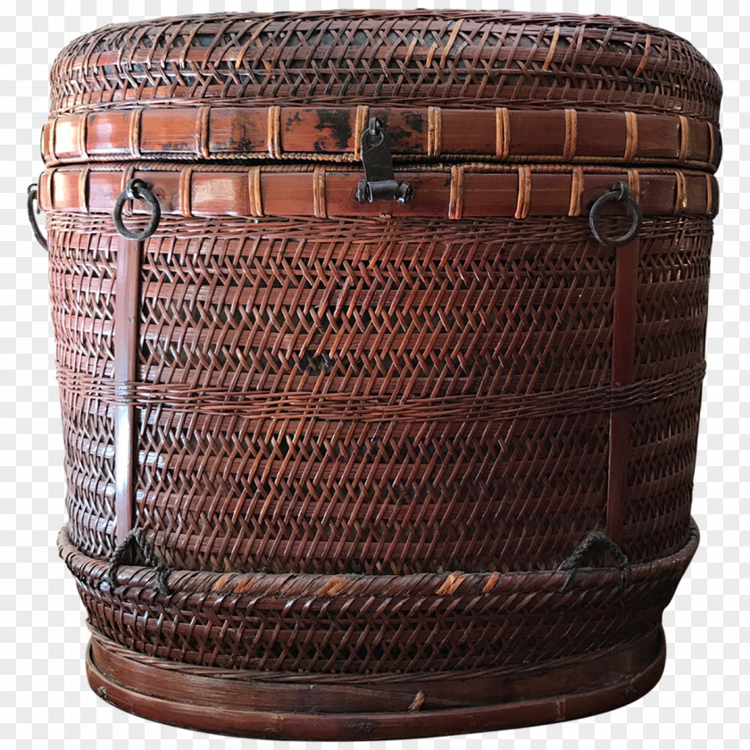 Chinese Bamboo Basket PNG