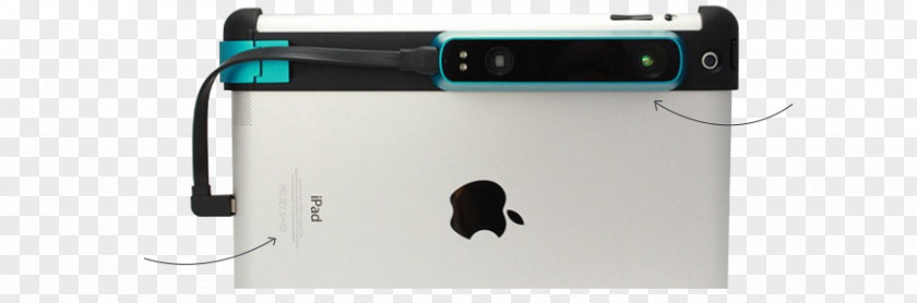 Ipad 3D Scanner Sensor Kinect Image Three-dimensional Space PNG