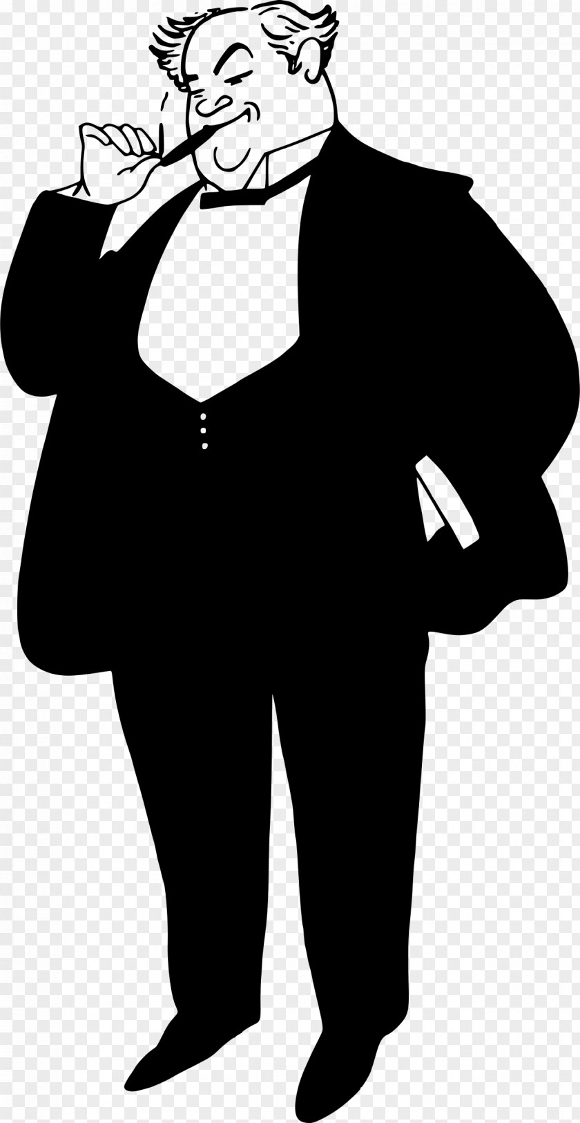 Like A Boss Smoking Male Clip Art PNG