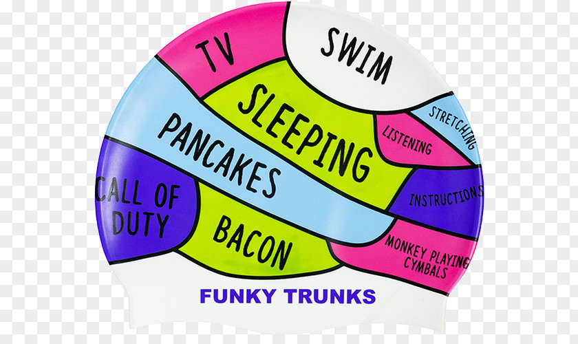Swimming Brand Swim Caps Funky Trunks PNG
