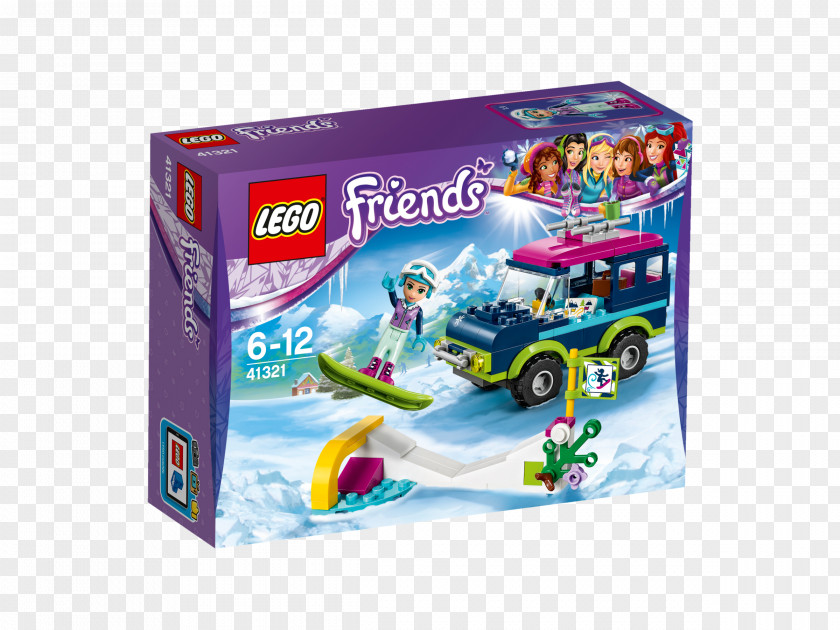 Toy Amazon.com LEGO Friends 41321 Snow Resort Off-Roader PNG