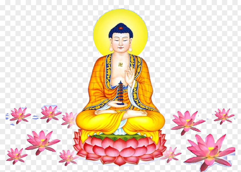 Buddha Sitting On A Lotus Buddhahood Bhaisajyaguru Buddhism Mantra Sutra PNG