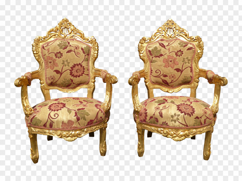 Chair Table French Furniture Rococo PNG