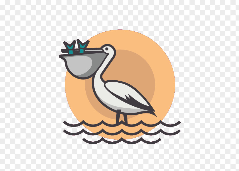 Crane Animal Illustration Pelican Adobe Illustrator PNG