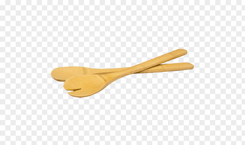 Frisse Salade Wooden Spoon Product Design Fork PNG