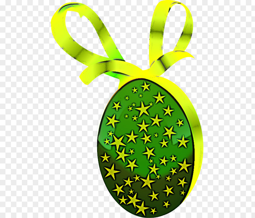 Green Yellow Holiday Ornament Plant PNG