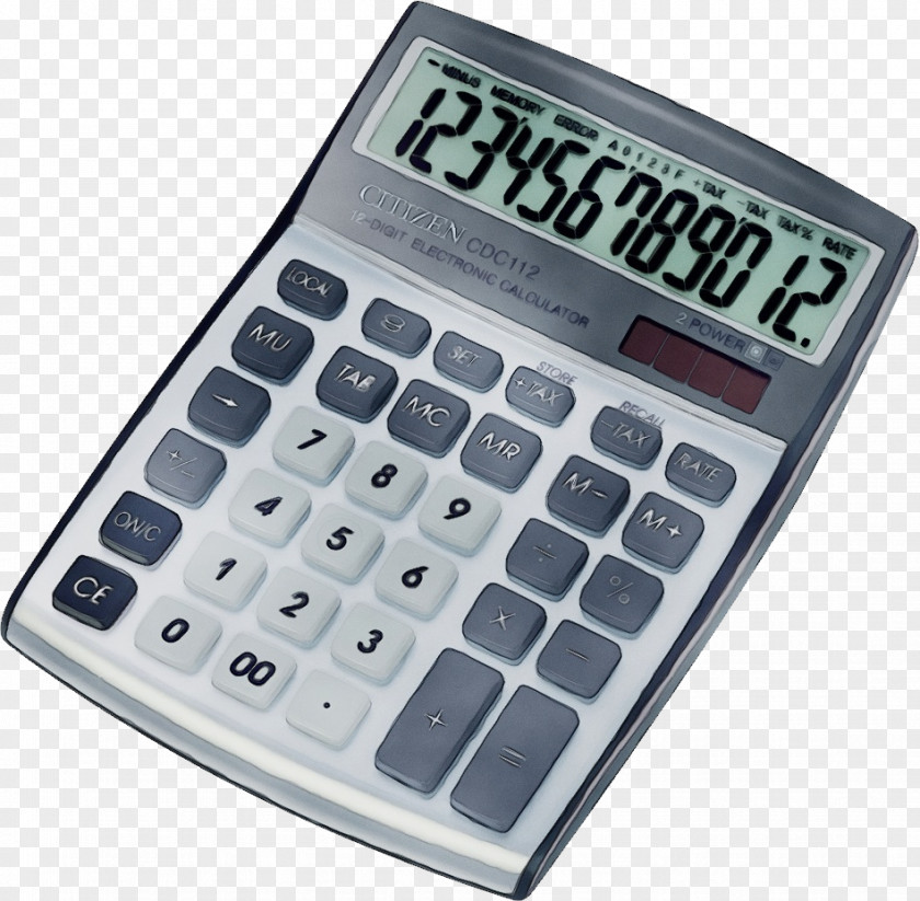 Office Supplies Technology Calculator Equipment Numeric Keypad PNG