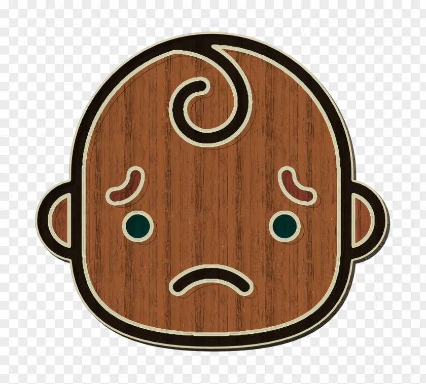 People Icon Linear Color Emoticons Sad PNG