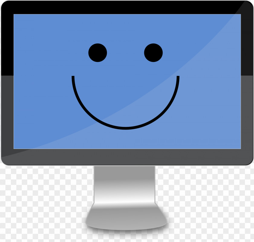 Smile Display Laptop Desktop Computer Clip Art PNG