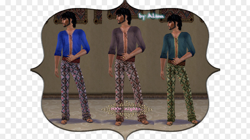 1001 Night Outerwear The Sims 2 Clothing Accessories T-shirt PNG