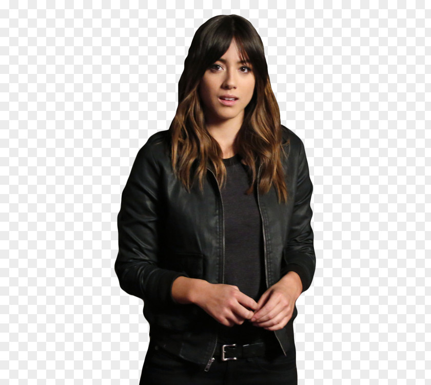 Agents Of Shield Chloe Bennet Leather Jacket Daisy Johnson S.H.I.E.L.D. Phil Coulson PNG