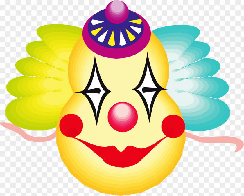 Joker Clown Mask Circus Drawing PNG