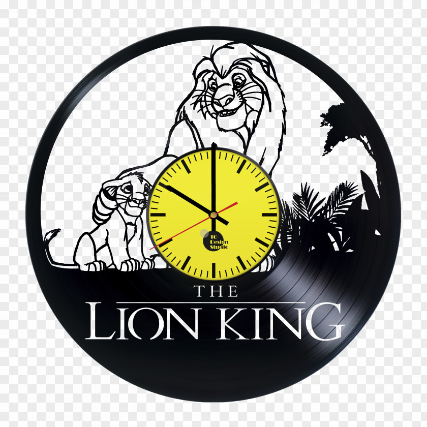 King Wall Simba The Walt Disney Company Phonograph Record Decal Art PNG