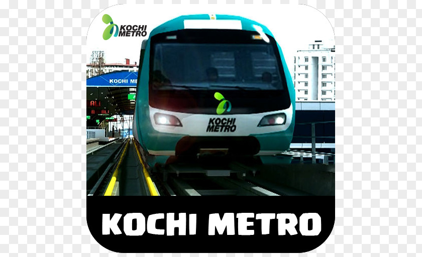 Kochi Metro Ernakulam Rapid Transit Rail Transport PNG
