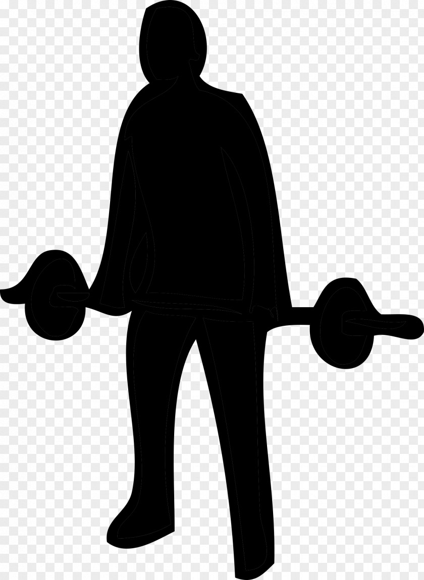 Silhouette Weight Training Image Photography PNG