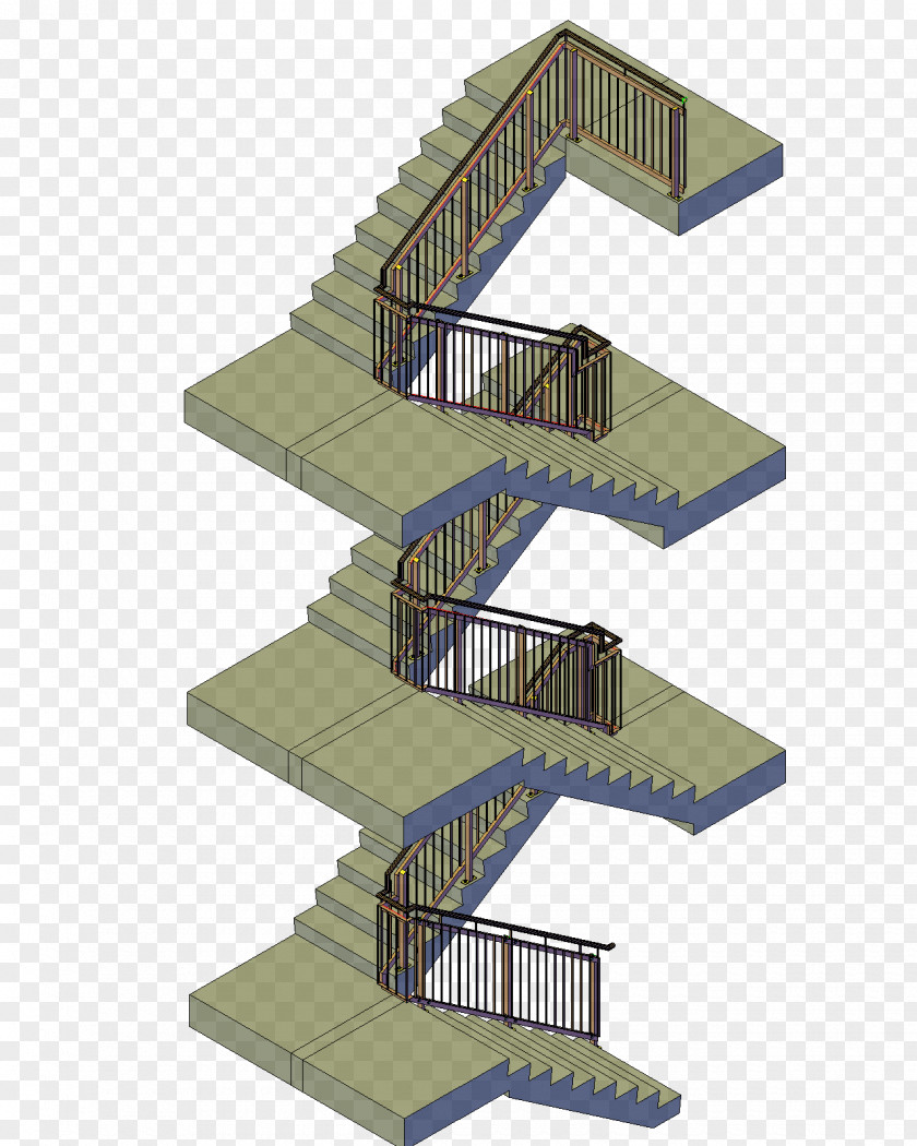Staircase Model Architecture Line Angle PNG