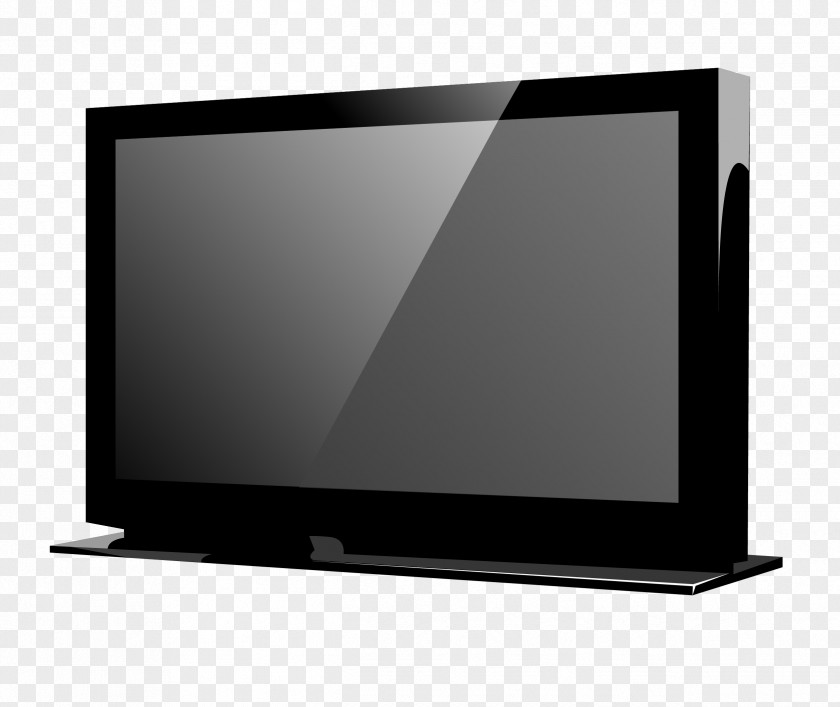 Vector LCD TV Television Set Computer Monitor Liquid-crystal Display PNG