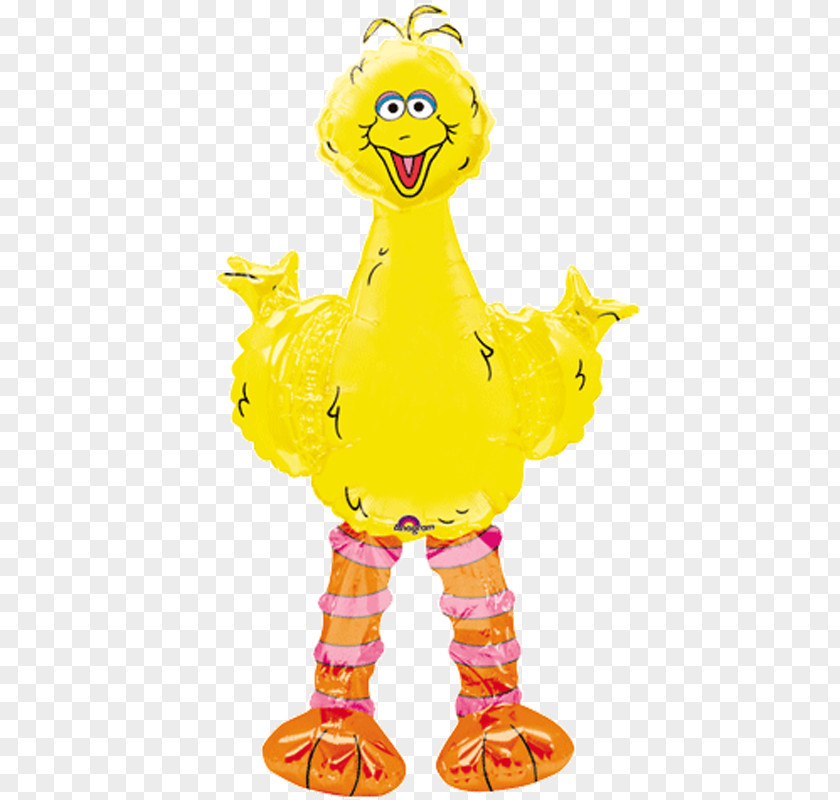 Big Bird Sesame Street Elmo Cookie Monster Abby Cadabby Balloon PNG