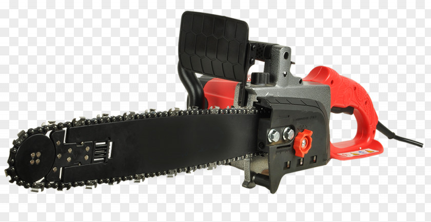 Black Chainsaw Tool PNG