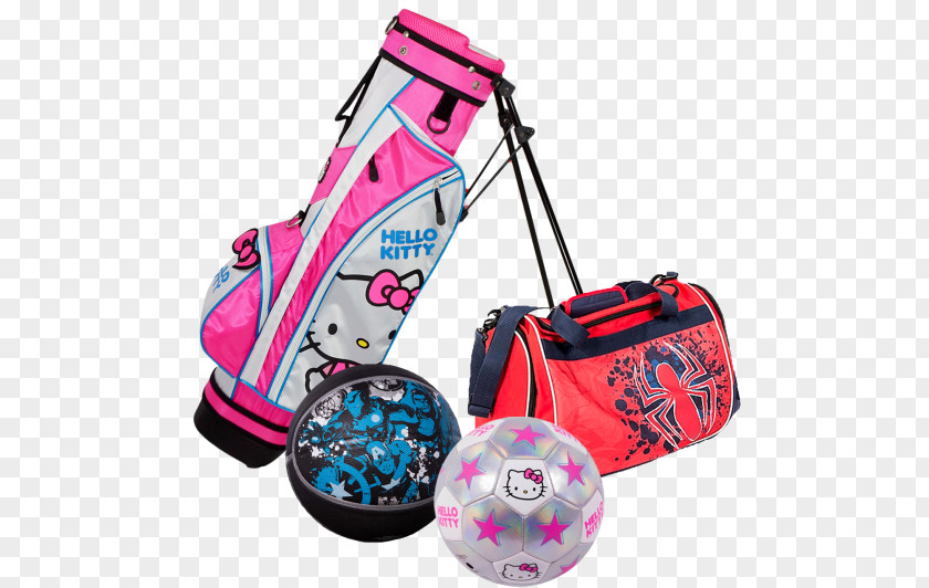 Golf Shaft Hello Kitty Clubs Balls PNG