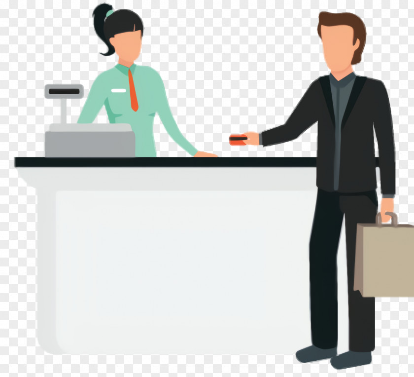 Management Bank Teller Cartoon PNG