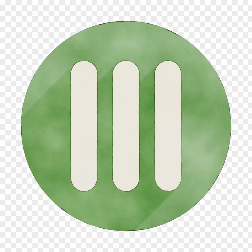 Oval Symbol Green Meter PNG