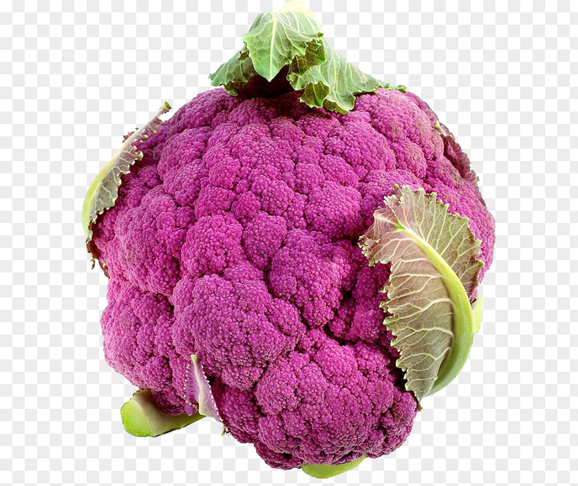 Purple Broccoli Cauliflower Vegetable Seed PNG