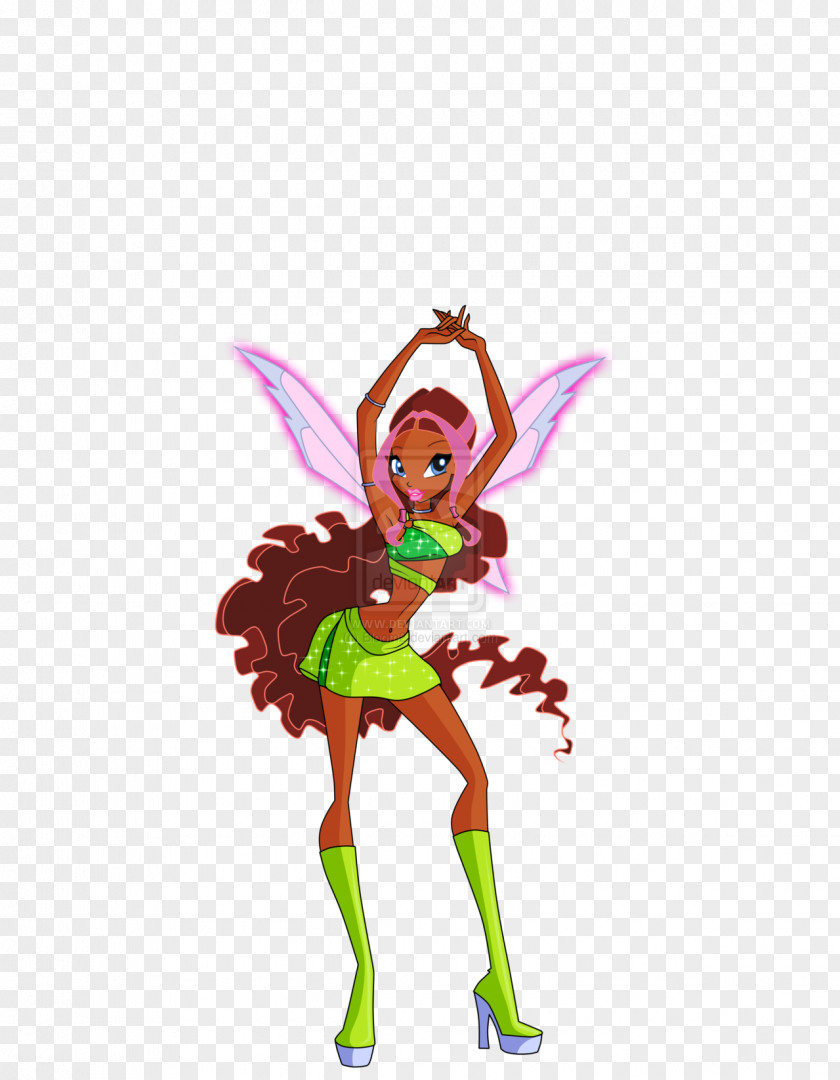 Winx Digital Art Fairy Magic Two-dimensional Space Drawing PNG