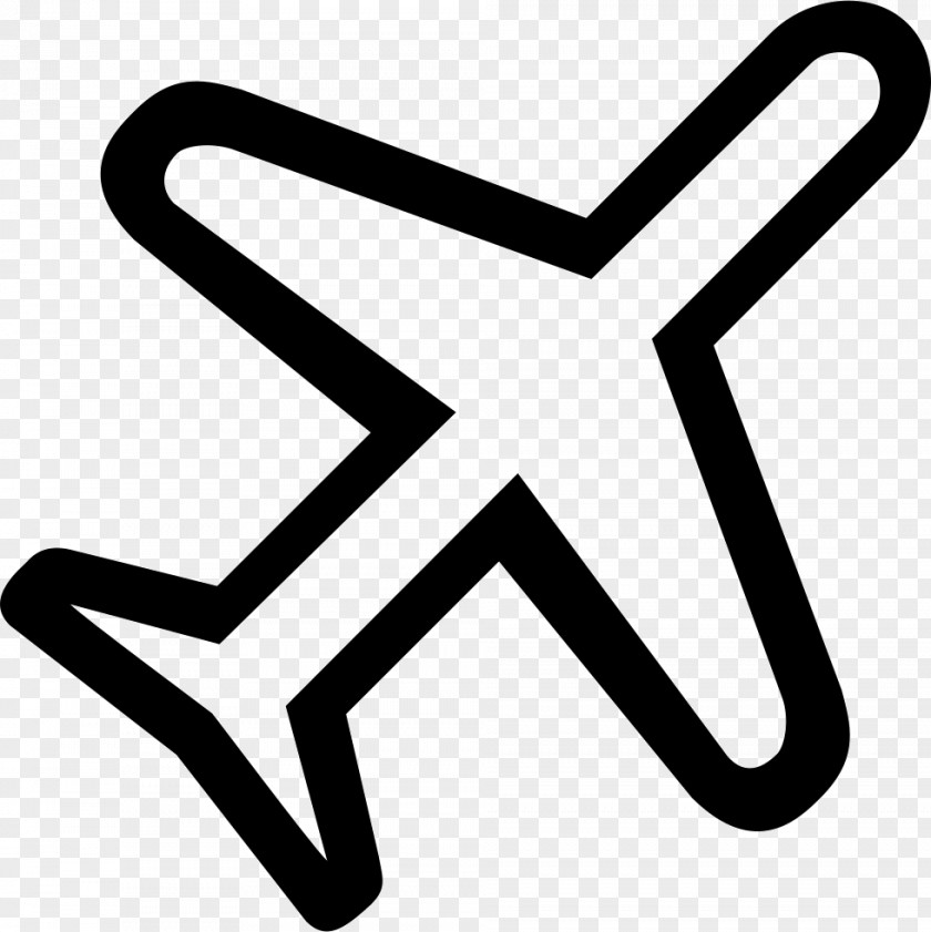 Airplane Symbol Clip Art PNG