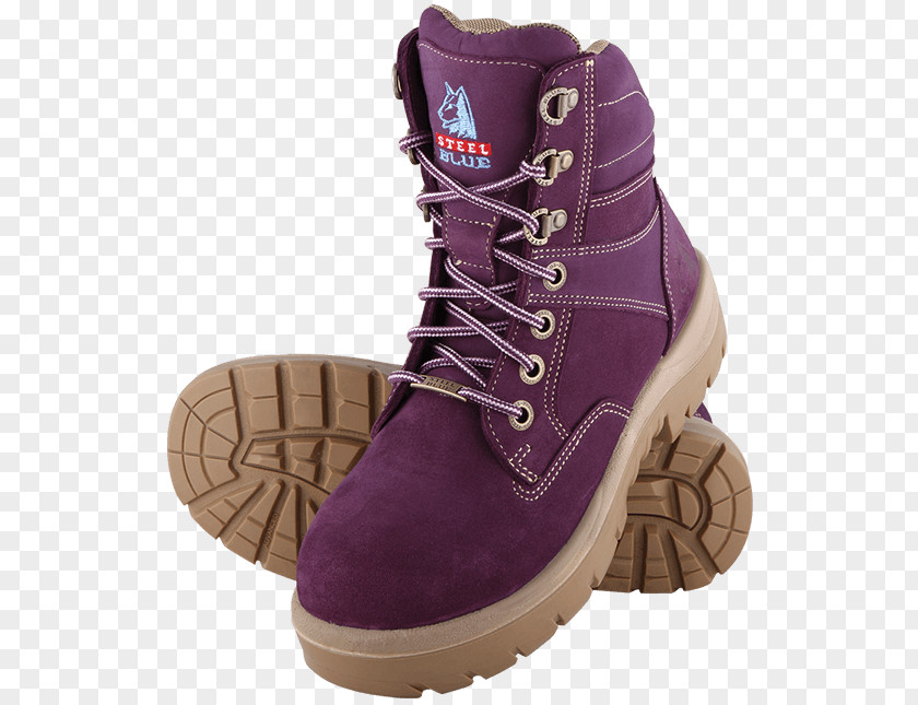 Boot Safety Footwear Steel-toe Southern Cross Zip Shoe PNG