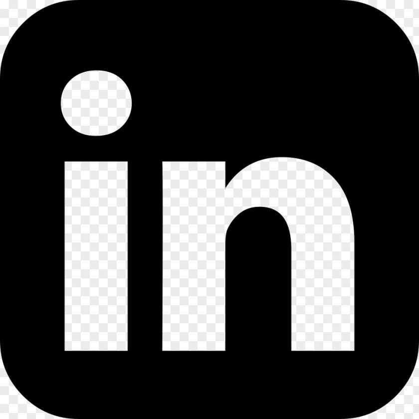 Elegant Business Card Social Media LinkedIn Network Font Awesome PNG