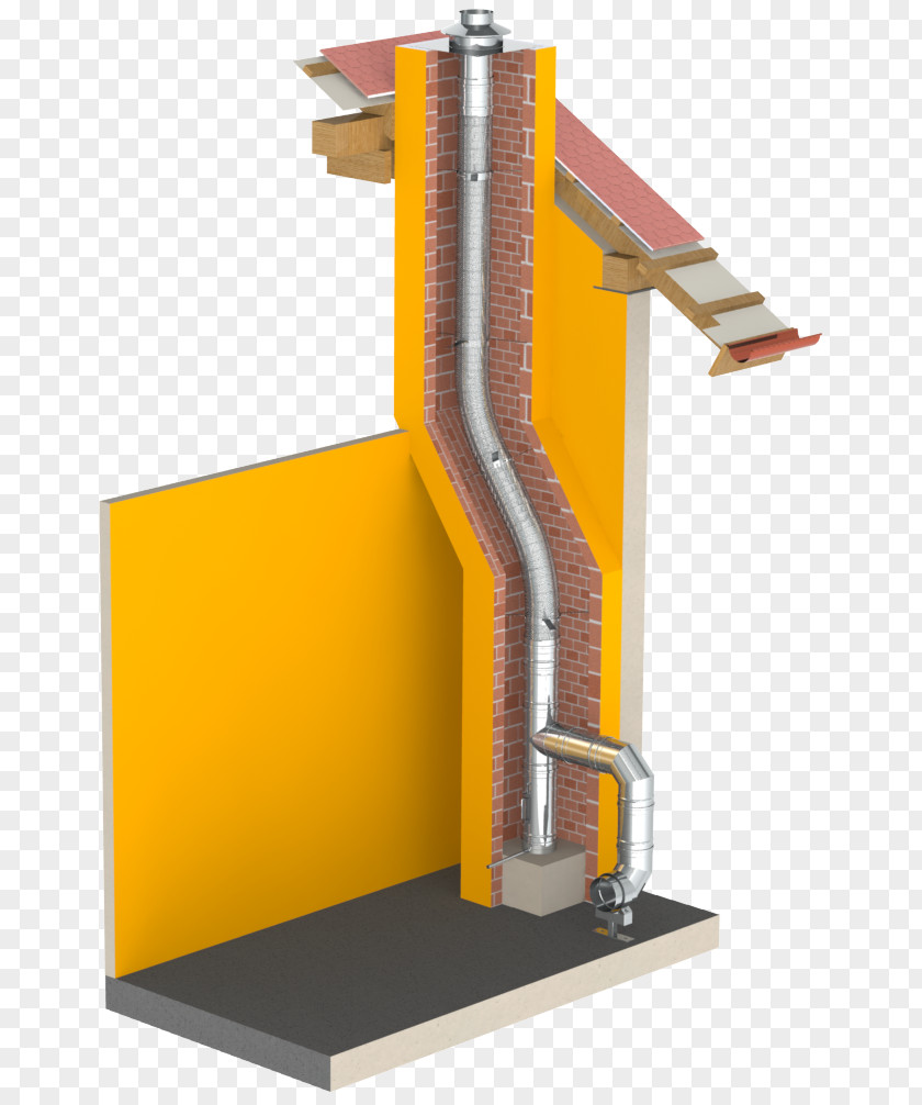 Flex Chimney Fireplace Edelstaal Steel Ventilation PNG