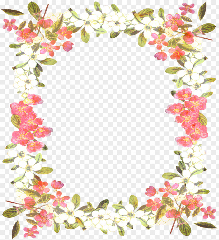 Interior Design Picture Frame Floral Wreath PNG