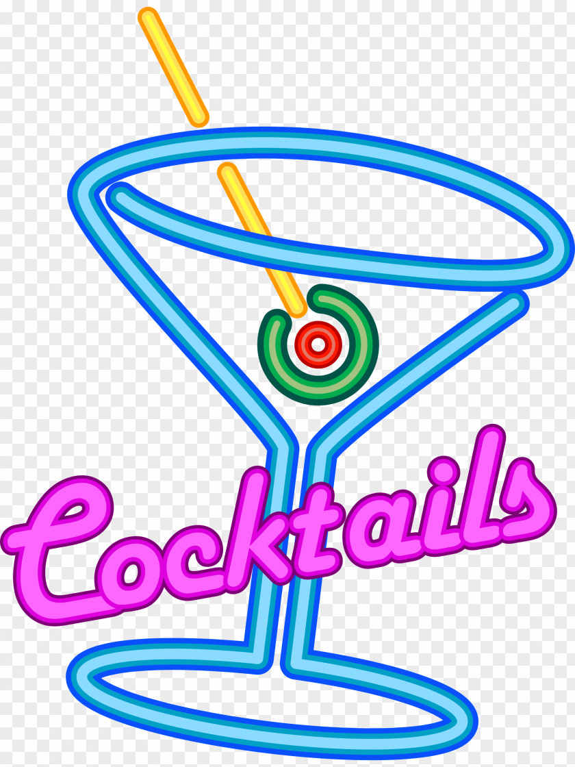 NEON Cocktail Rum And Coke Beer Martini Juice PNG