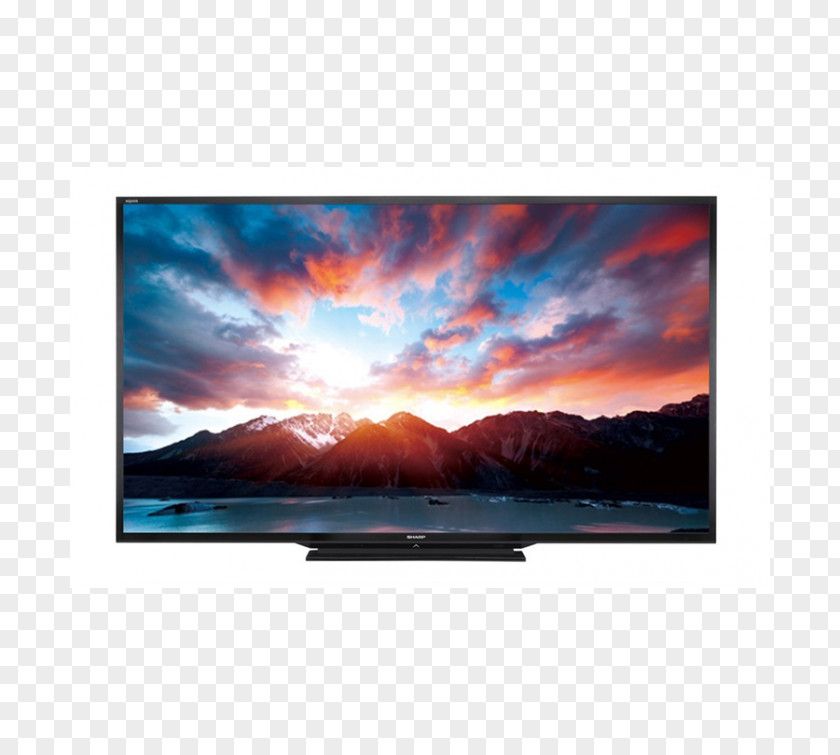 Nicam LED-backlit LCD Sharp Corporation AQUOS P8000U High-definition Television CFG6022E PNG