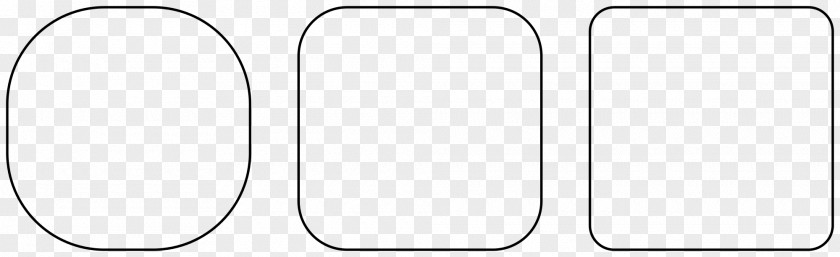 Squircle Square Rectangle Information PNG