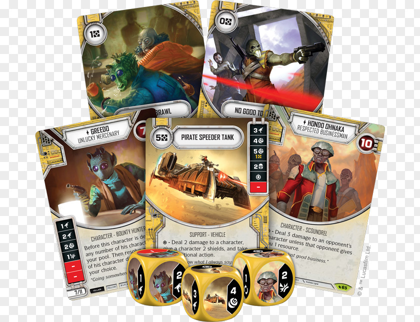 Yellow Card Star Wars: Destiny Saw Gerrera Luke Skywalker Jabba The Hutt PNG