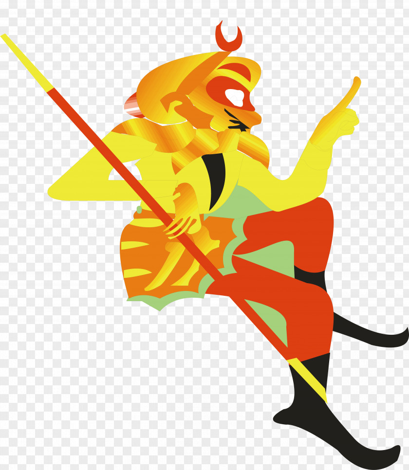 Cartoon Sun Wukong PNG