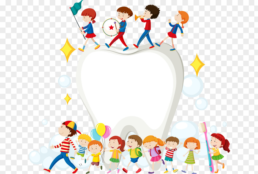 Child Human Tooth Dentistry Brushing Clip Art PNG