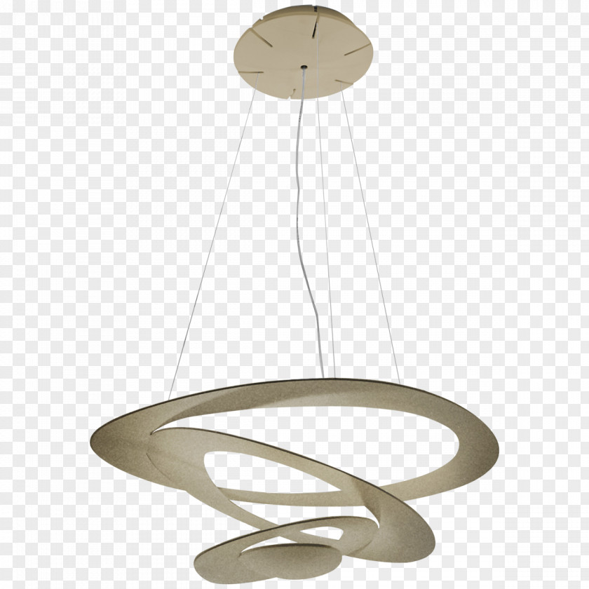 Light Fixture Suspension Lamp Pirce Halo Artemide White 1239010A Lighting Pendant PNG