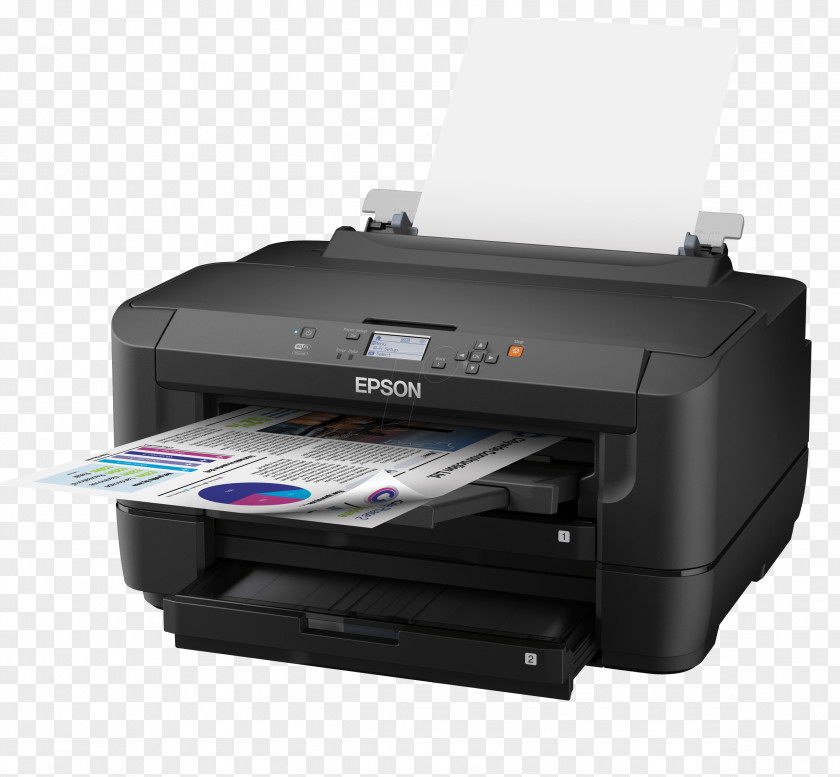 Printing Inkjet Wide-format Printer Wi-Fi PNG