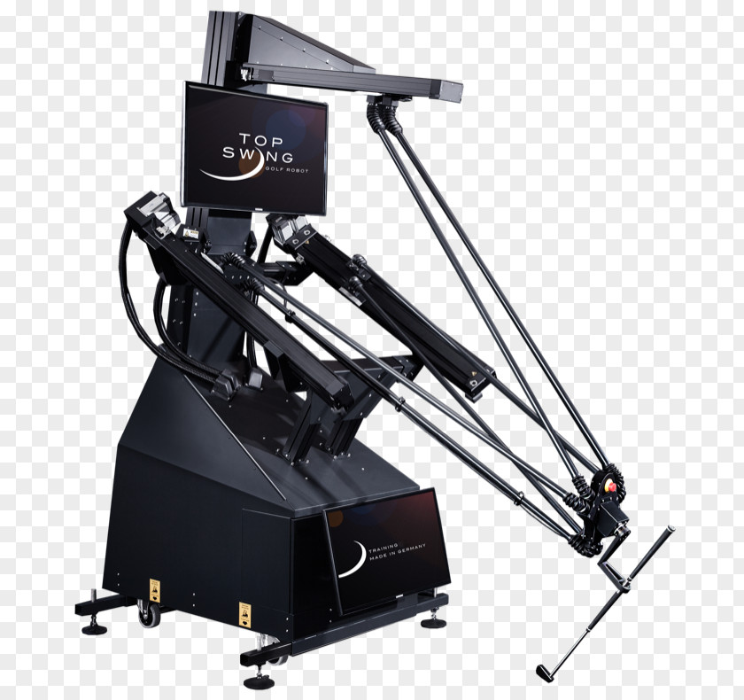Robot Professional Golfer Machine Golf Stroke Mechanics PNG